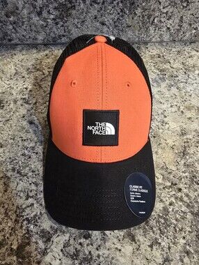 New Mens TNF The North Face Box Logo Trucket Trucker Mesh Back Cap